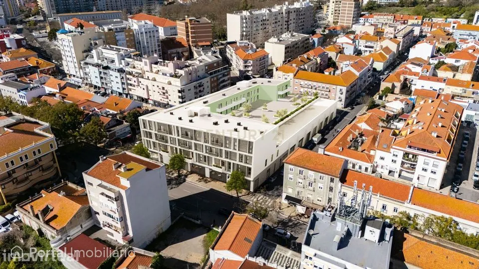 T0 NOVO - Viva com conforto e centralidade no Muralha Setúbal Residenc
