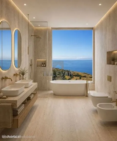 Moradia T3 com piscina com vista Mar na Calheta