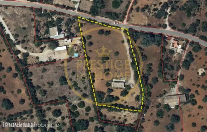 Armazém com terreno em Santa Bárbara de Nexe