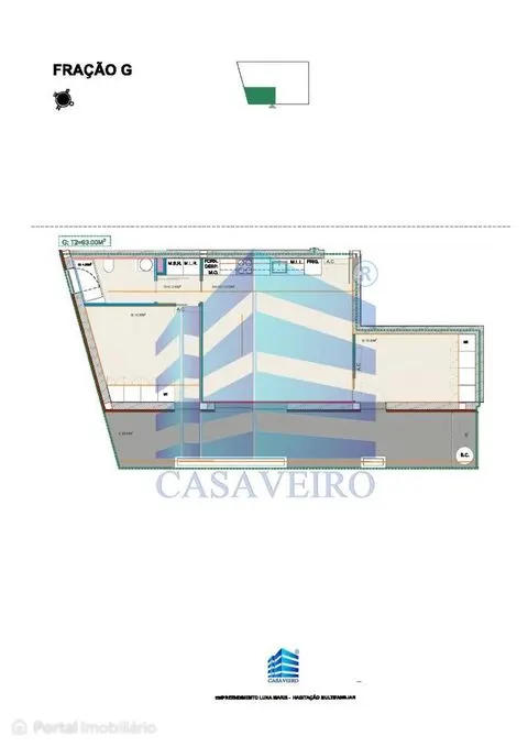 Apartamento T2 na Gafanha da Nazaré