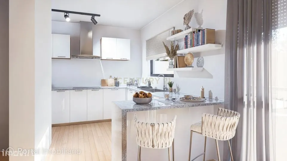 Moderna Moradia T4 em Construção na Charneca de Caparica