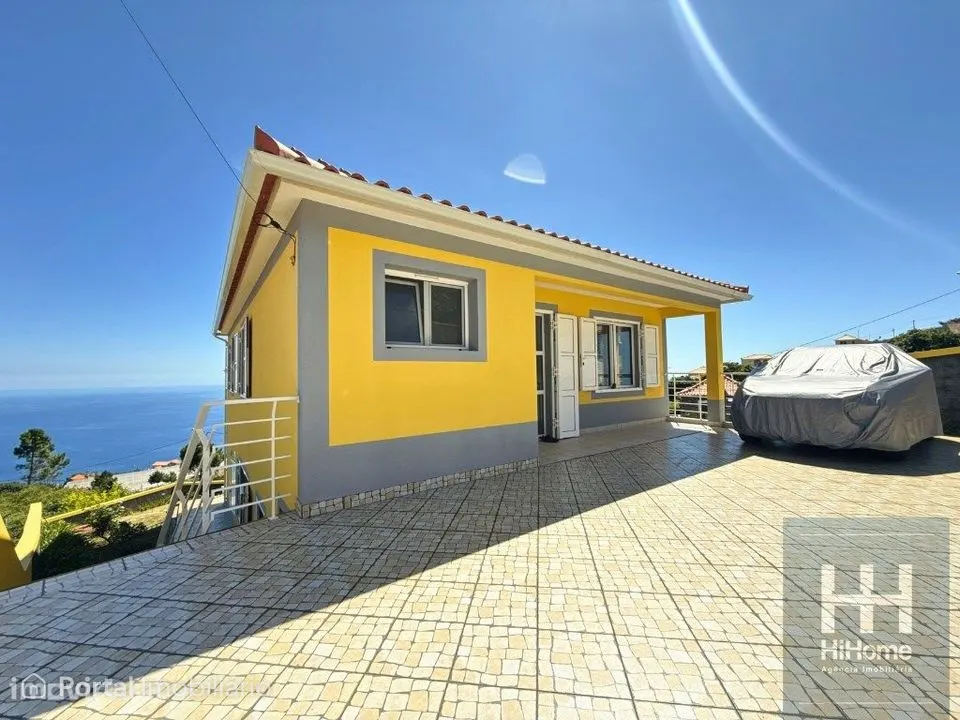 Moradia T3 com Vista Mar e Privacidade Absoluta nos Prazeres, Calheta