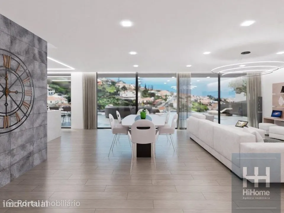 Moradia T3 de Luxo com Vista Mar Definitiva - Funchal