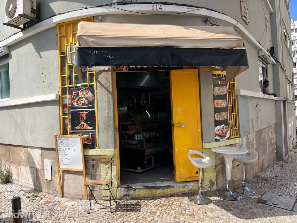 Loja para Restauração ou Pastelaria no Areeiro