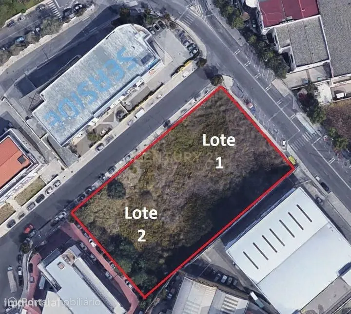 Terreno para construção perto do Aeroporto de Lisboa