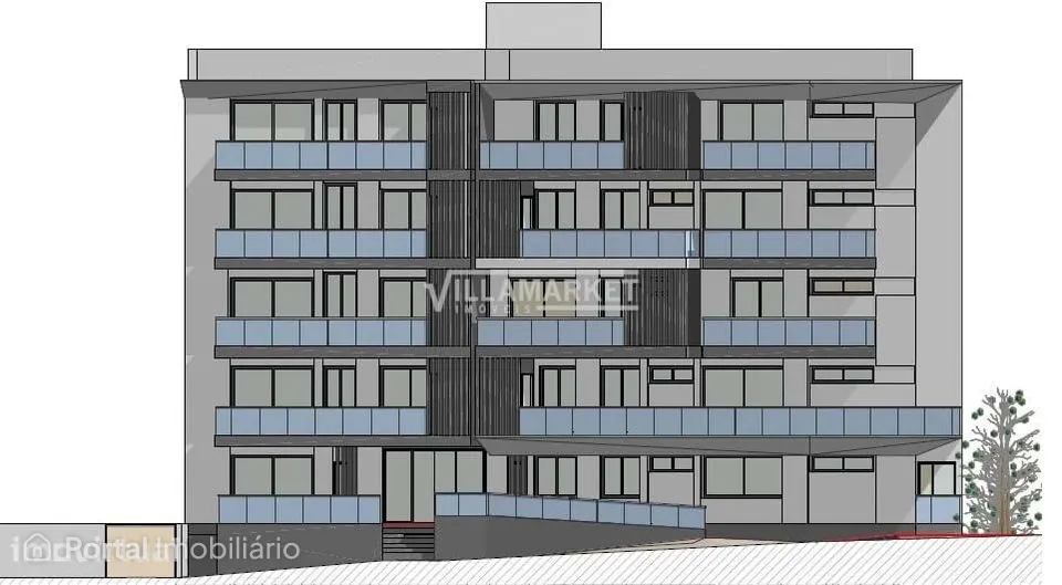 Terreno com 1500 m2 para construção de 46 apartamentos situado a 400 m