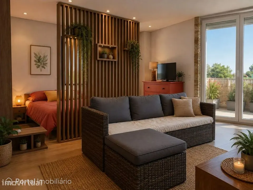 ​Estúdio com terraço e garagem em Carcavelos