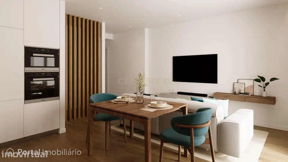 T0 NOVO - Viva com conforto e centralidade no Muralha Setúbal Residenc