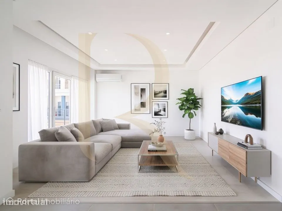 Apartamento novo T2 com elevador, parqueamento e arrecadação em con...