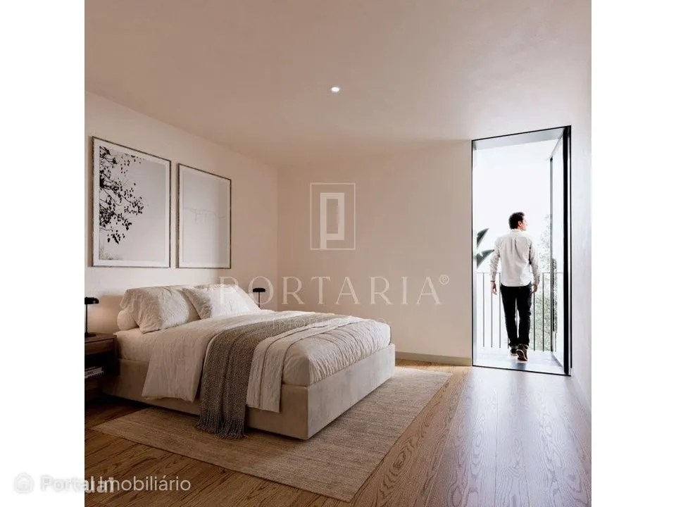 Apartamento T2 novo no centro de Aveiro