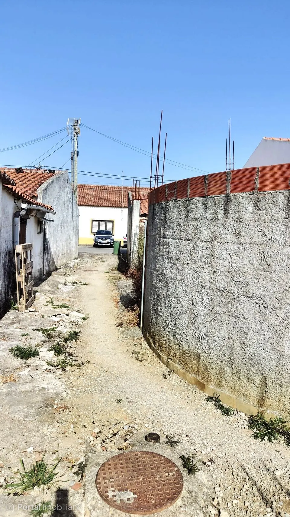 Ruina com projeto aprovado