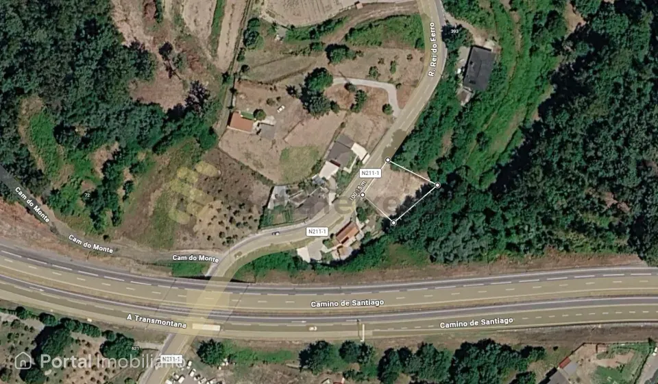 Terreno urbanizável em Vila Meã - Amarante