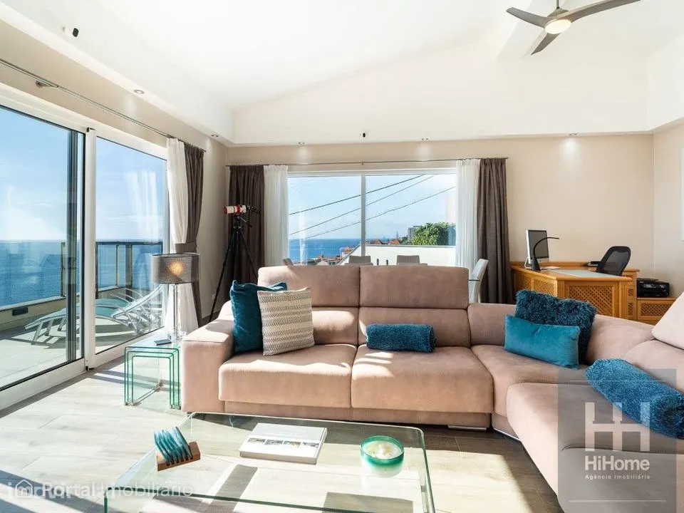 Moradia T3 térrea com piscina e vista mar - Praia dos Reis Magos