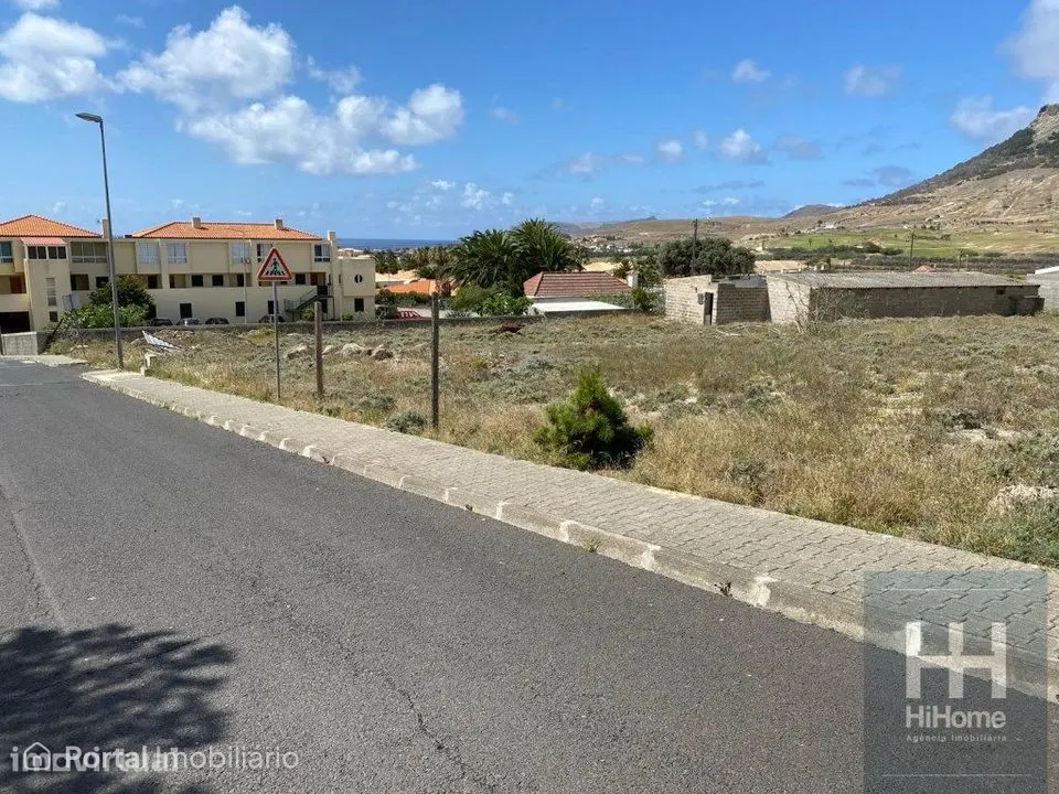 Lote de terreno para construção com 4.180 m2 na Ilha do Porto Santo