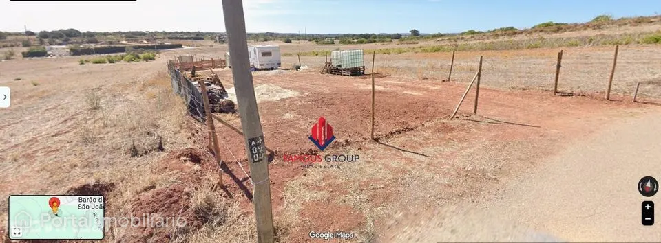 Terreno Rústico de 2.200m2 com infraestruturas em Lagos