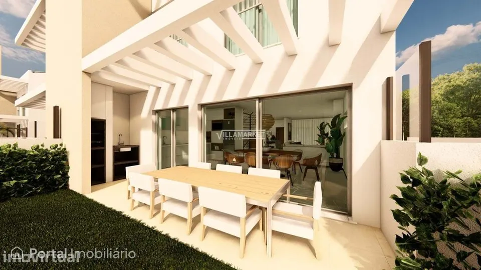 "COLGUER VILLAS" Geminada V3+1 em construção com condições especiais p