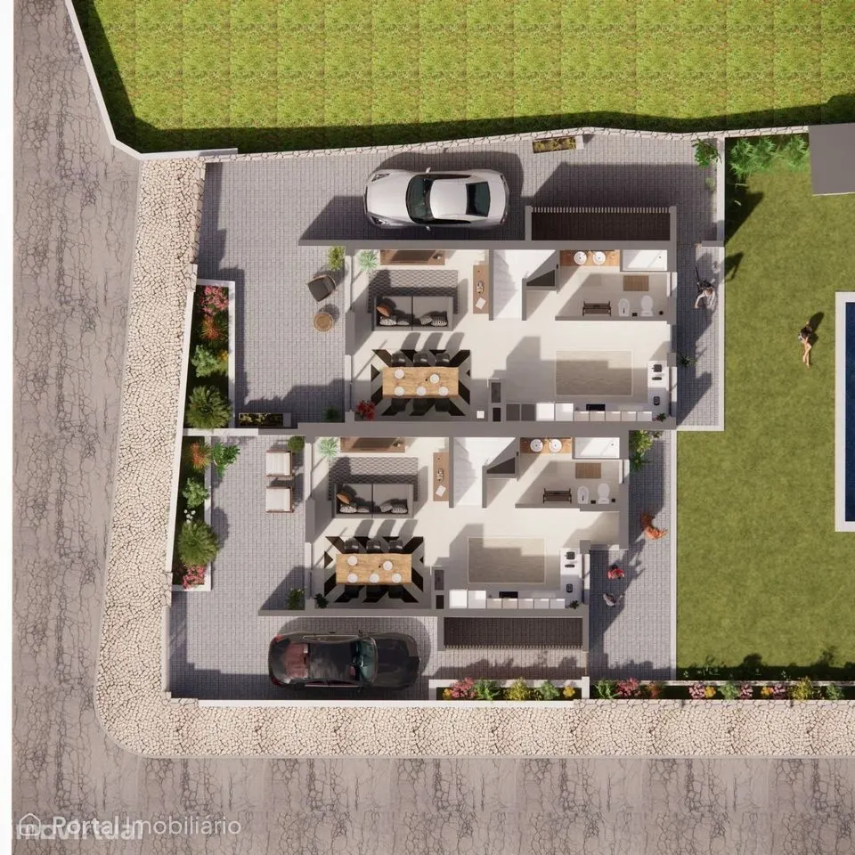 Moradia Contemporânea T2+1 em Condomínio com Piscina junto à Ericeira