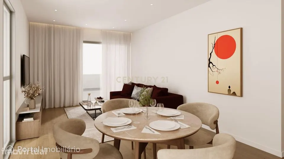 T2 NOVO - Viva com conforto e centralidade no Muralha Setúbal Residenc