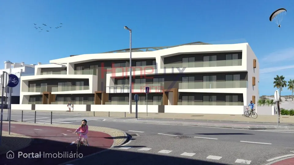 Apartamento novo T3 com Terraço na Costa Nova - Aveiro