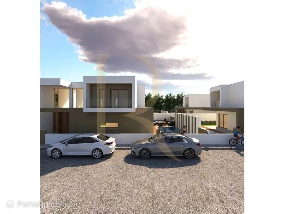 Moradia nova isolada T3 com piscina na Aroeira