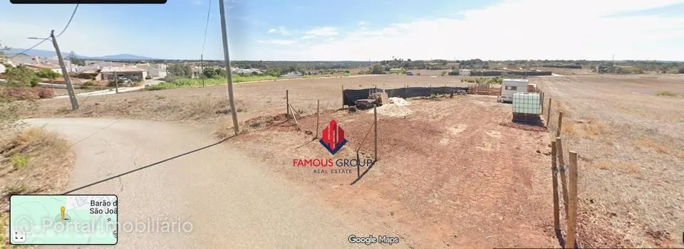 Terreno Rústico de 2.200m2 com infraestruturas em Lagos