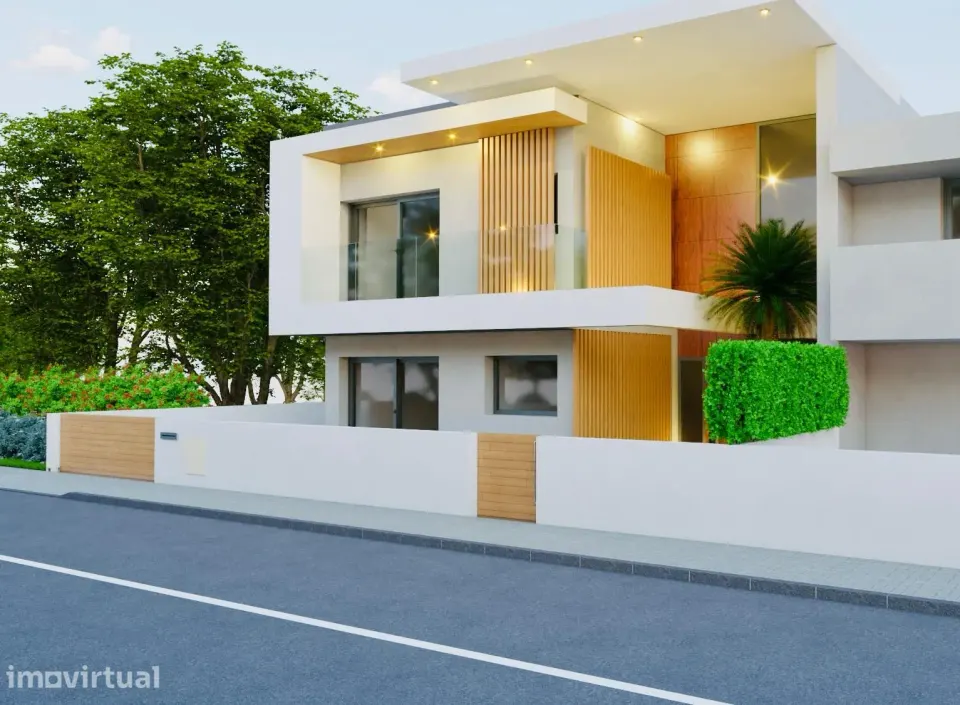 Terreno urbano de 346m² em Alhandra com projeto pronto a construir