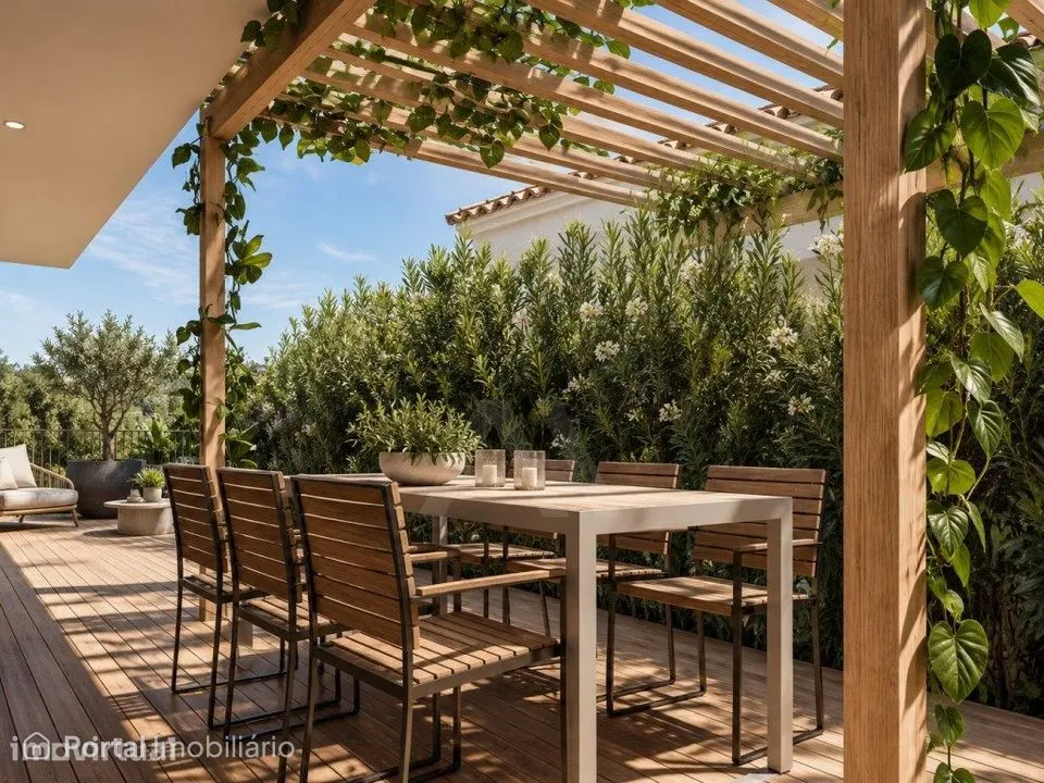 Apartamento T3 novo em Alcoitão com terraço, jacuzzi e garagem