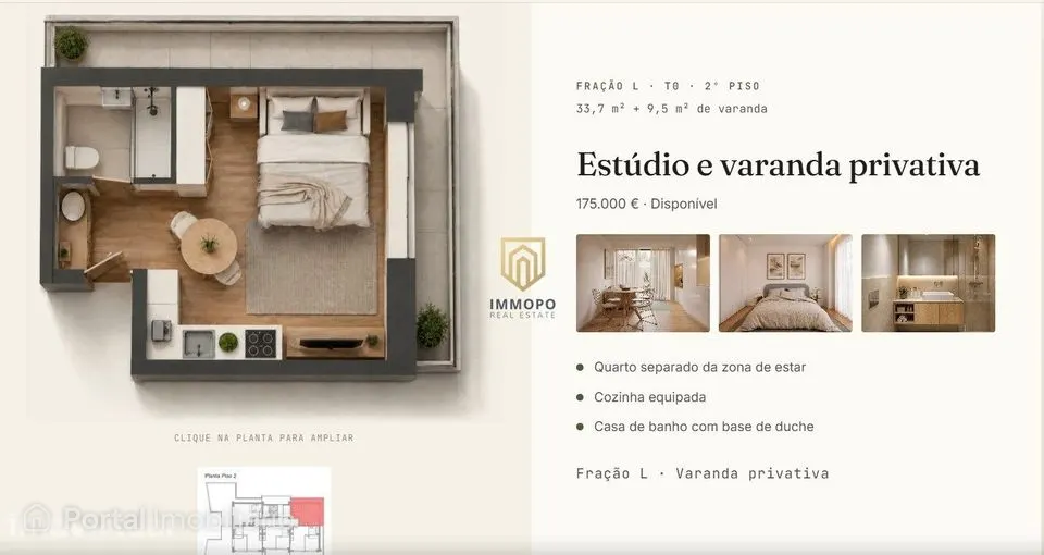 Apartamento T0 Venda em Perafita, Lavra e Santa Cruz do Bispo,Matosinh