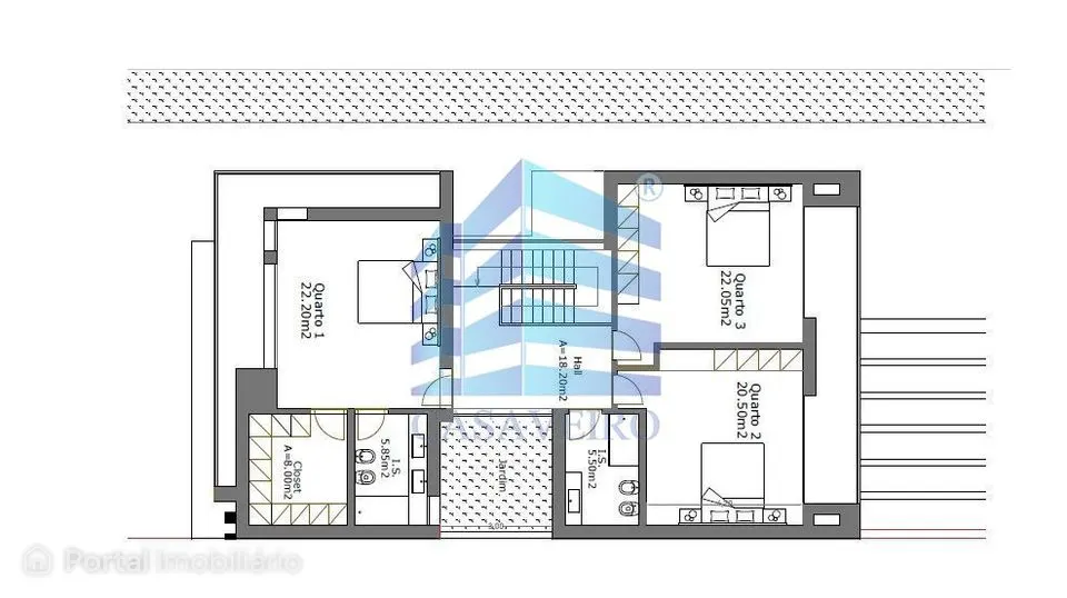 Moradia T4 Geminada em Santa Joana