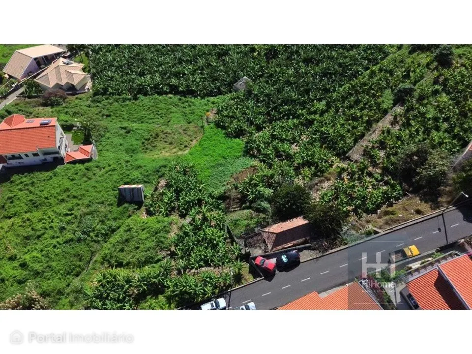Terreno para construção de moradias com vista mar na Ribeira Brava