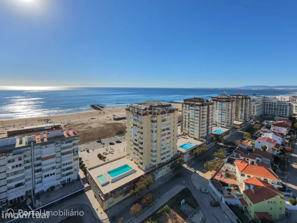 T2 para arrendamento / 1.ª linha de praia, com vista Mar, Costa da cap
