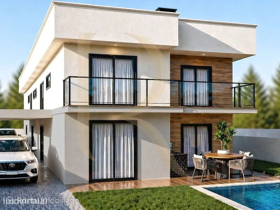 Moradia geminada T4 com piscina e logradouro em Pinhal General - Fe...