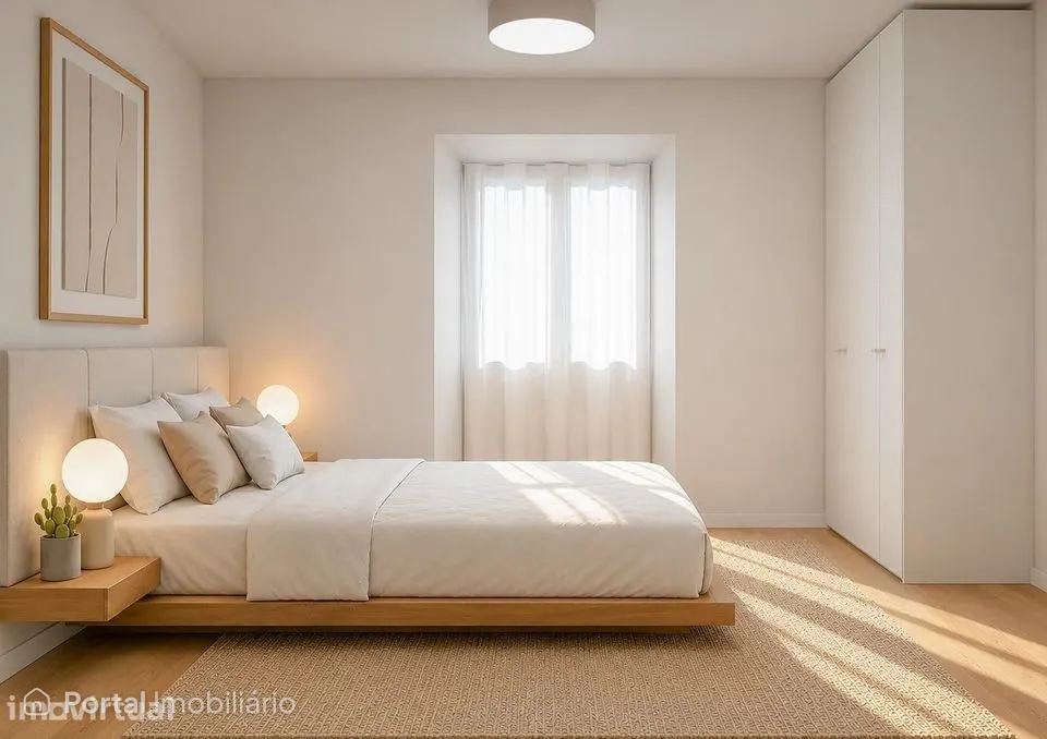 Apartamento T1 Renovado no Centro Histórico de Setúbal a 400m do Rio