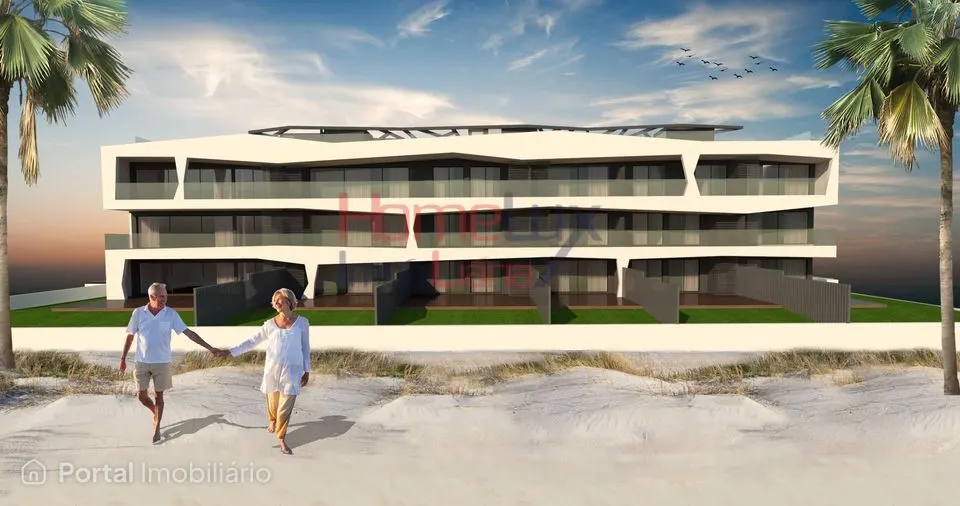 Apartamento novo T3 com Terraço na Costa Nova - Aveiro