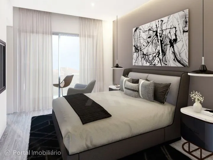 Apartamento T2 novo com vistas panorâmicas a 1 minuto do mar em Ato...