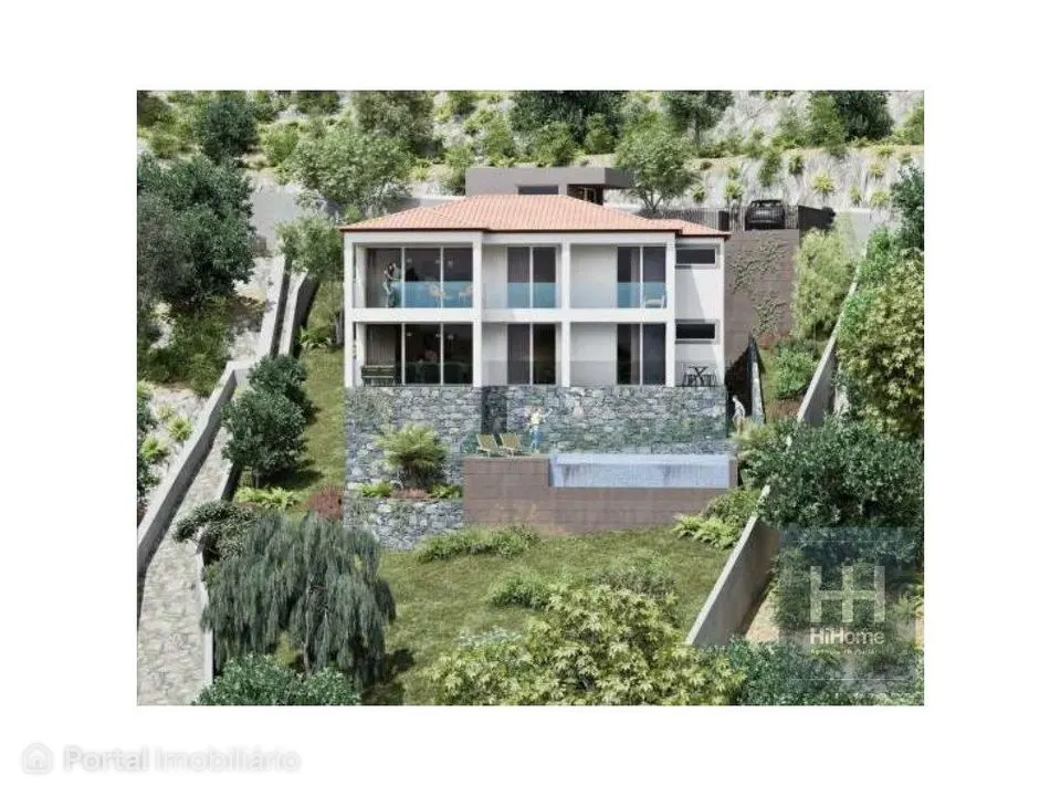 Terreno com projeto aprovado para moradia com dois apartamentos T2 ...