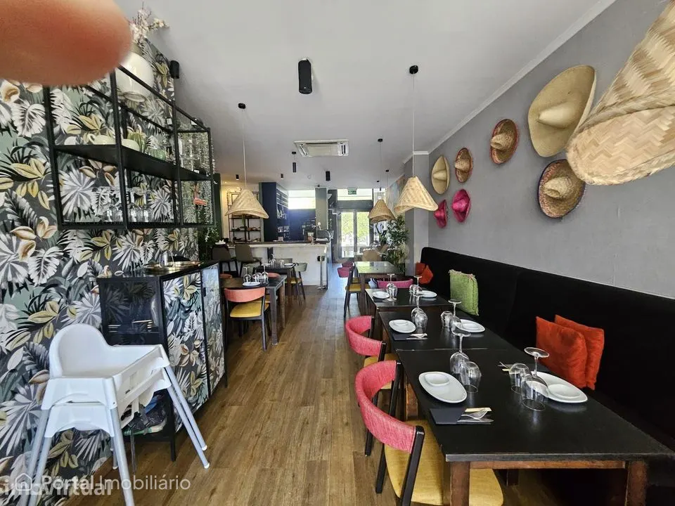 Restaurante em localização privilegiada no Parque das Nações Norte