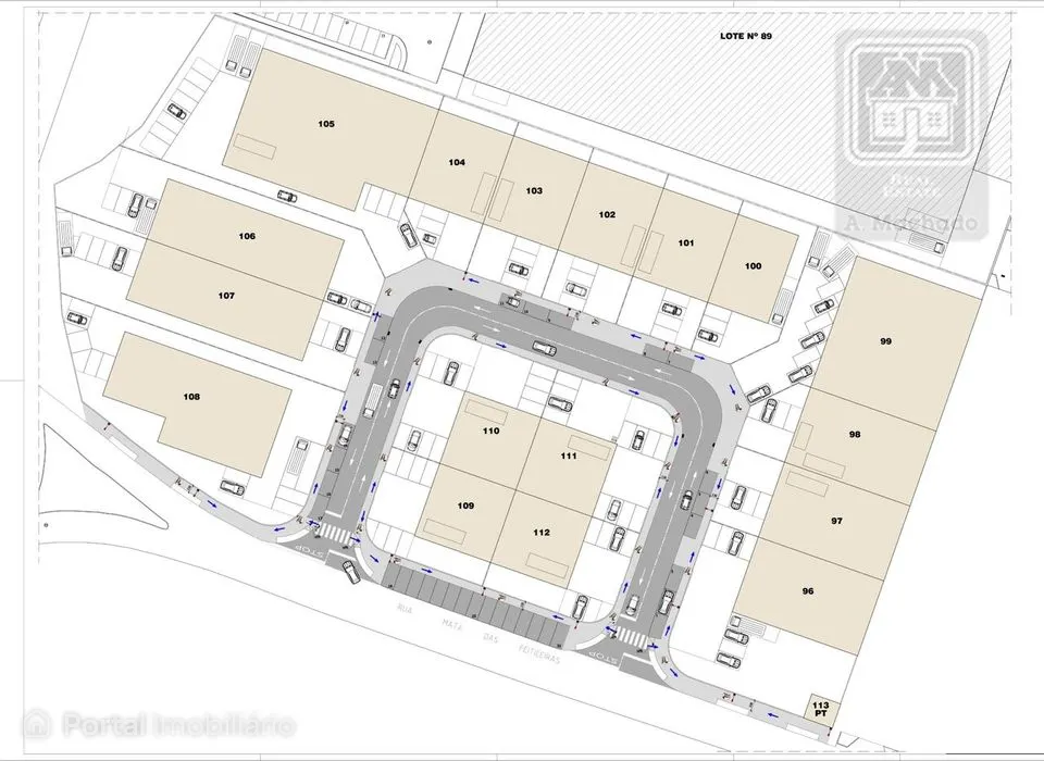 Lote de terreno com 510m² destinado à construção de armazém