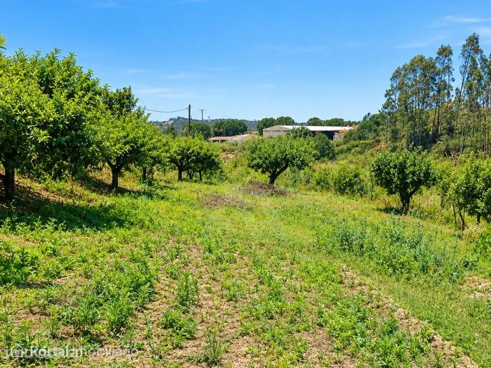 Terreno com projeto aprovado para T3 em Cortes, Leiria