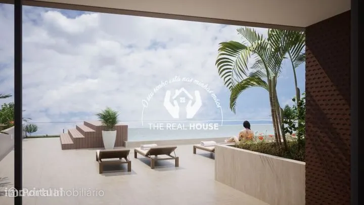 Apartamento T3 - com Piscina Privativa e Vista Mar