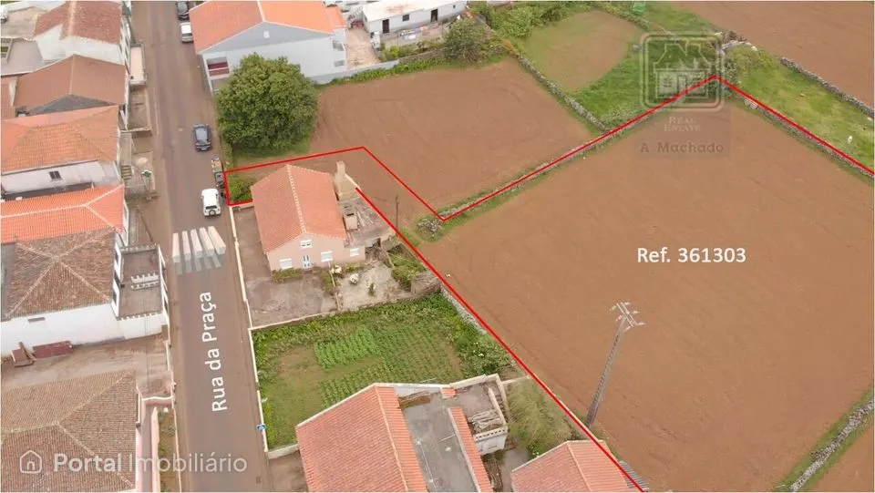 Terreno para venda / 6.013m² / Vila de São Sebastião / Angra do Heroísmo
