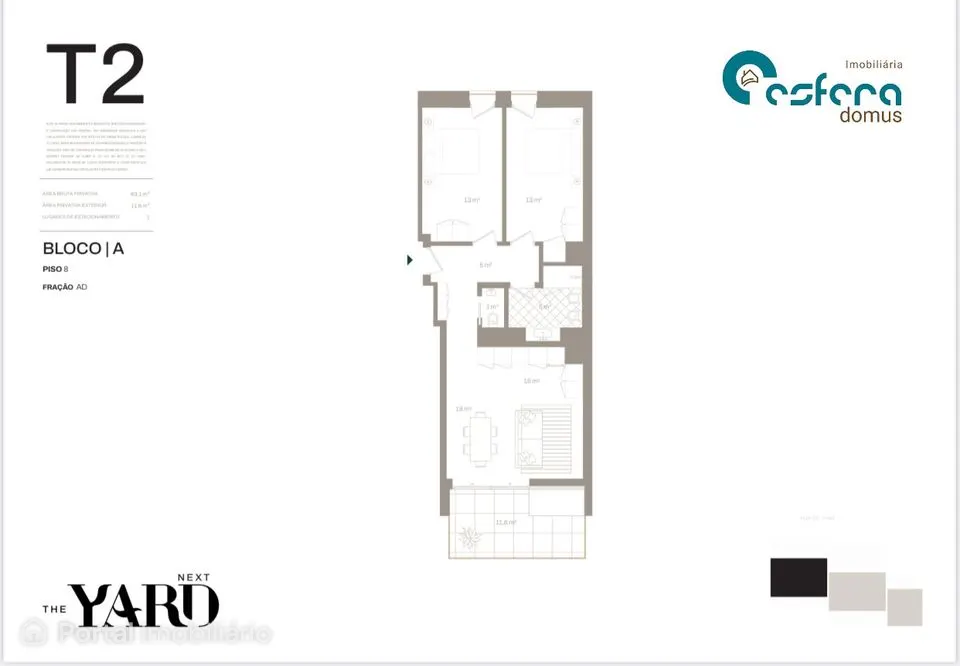 2-bedroom apartment for sale in Vila Nova de Gaia