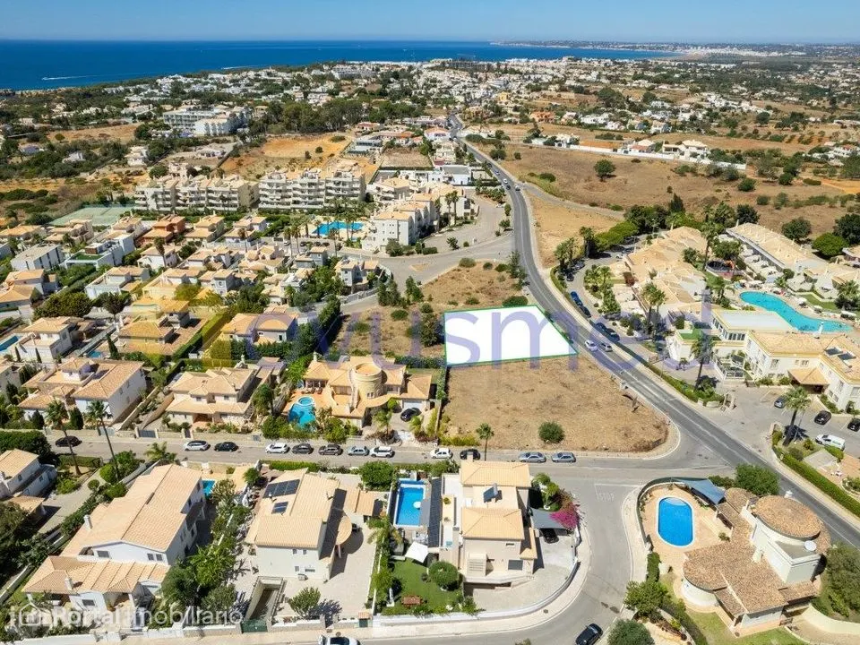 Terreno com vista de mar, Praia de São Rafael, Albufeira