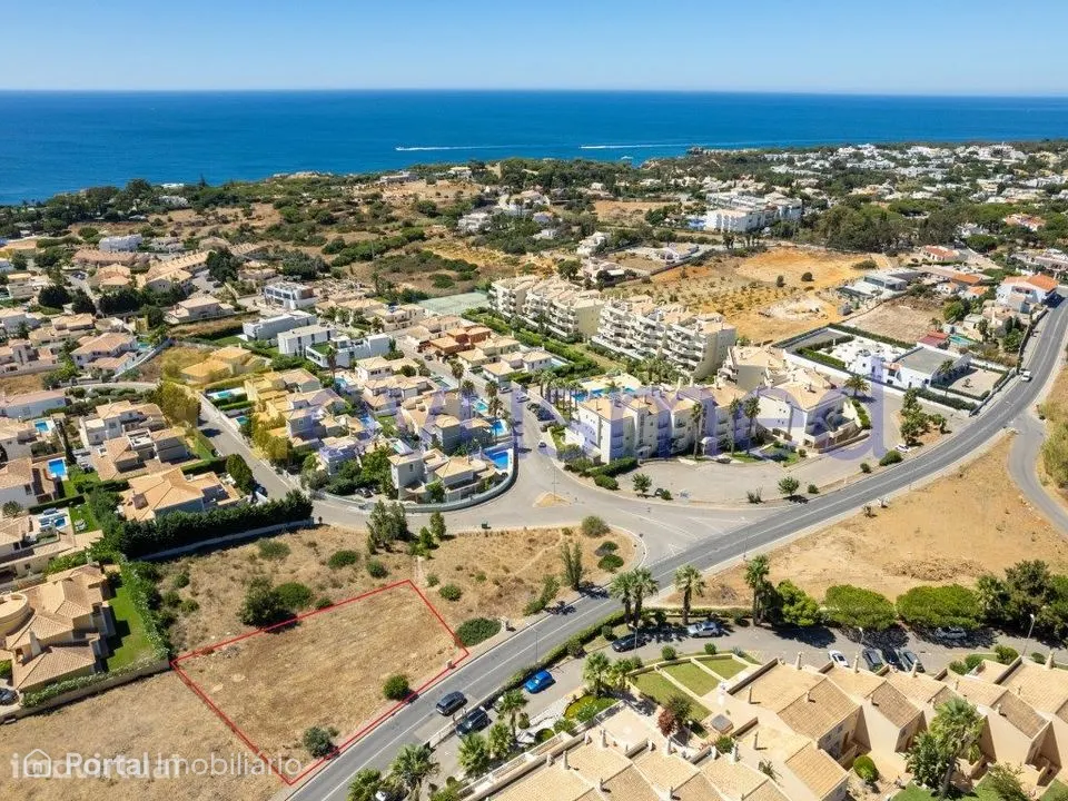 Terreno com vista de mar, Praia de São Rafael, Albufeira