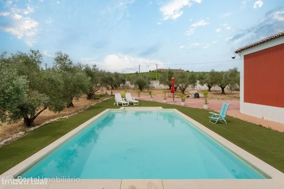 Moradia T4 com olival e piscina em Alcanhões — a 10 minutos de...