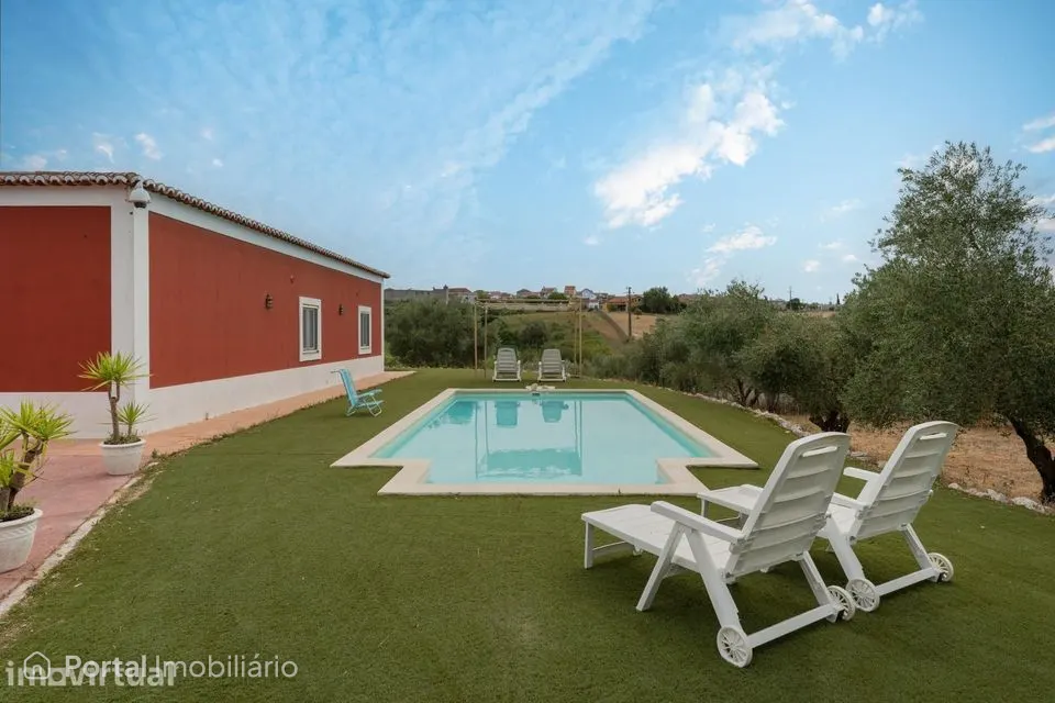 Moradia T4 com olival e piscina em Alcanhões — a 10 minutos de...