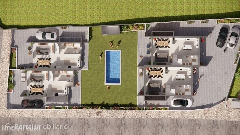 Moradia Contemporânea T2+1 em Condomínio com Piscina junto à Ericeira