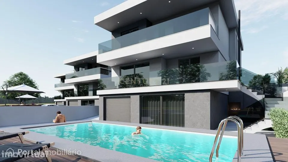 4 lotes de terrenos com projeto aprovado para moradia 4 moradias T5 de
