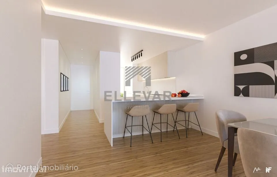 Apartamento T2 novo em condominio fechado no Funchal