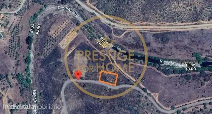 Terreno rústico com 1700 M2, situado a poucos minutos da pitoresca al